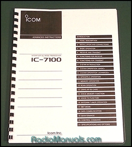 Icom IC-7100 Advanced Instruction Manual - Click Image to Close